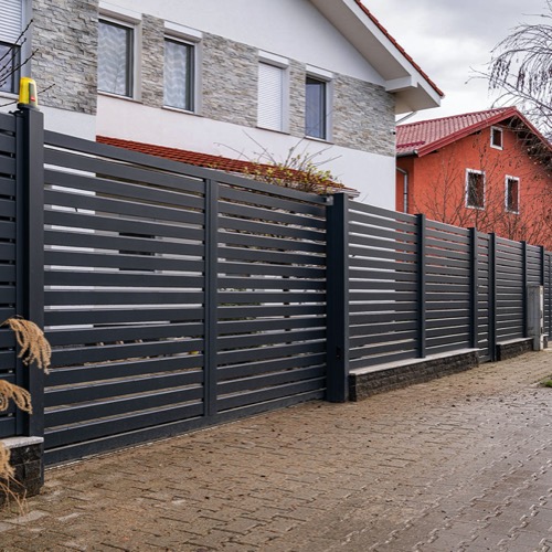 Gard aluminiu - RAL 7016