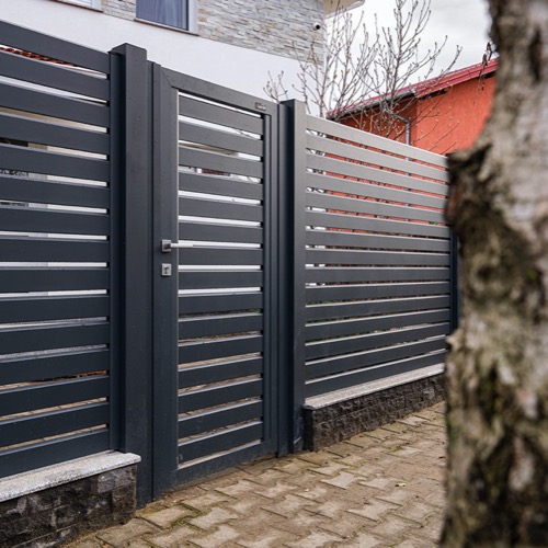Gard aluminiu - RAL 7016