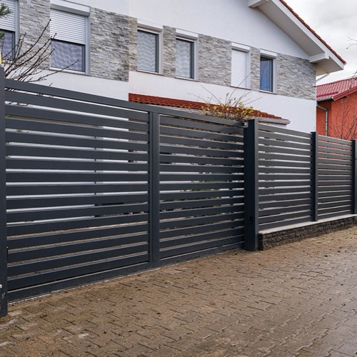 Gard aluminiu - RAL 7016
