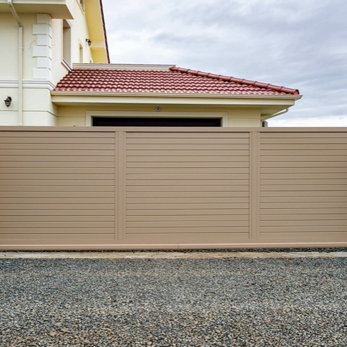 Gard aluminiu - RAL 1019