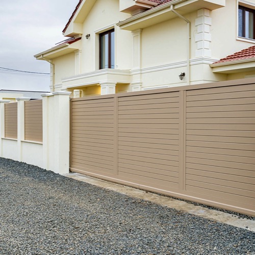 Gard aluminiu - RAL 1019