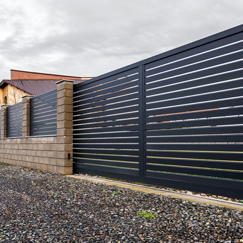Gard aluminiu - RAL 7016