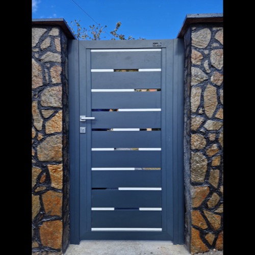 Gard aluminiu - RAL 7016/9006