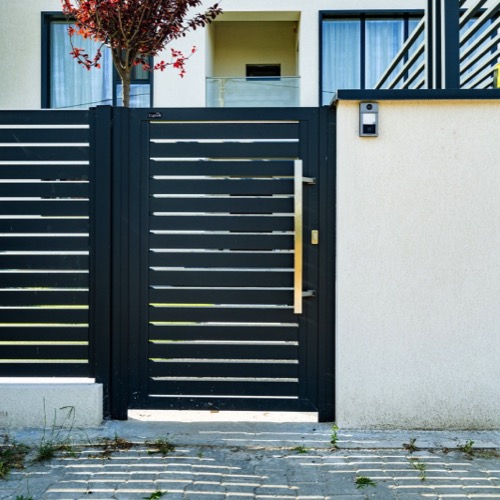 Gard aluminiu - RAL 7016