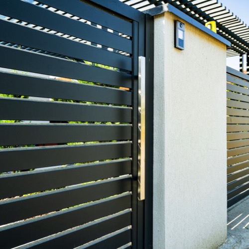 Gard aluminiu - RAL 7016
