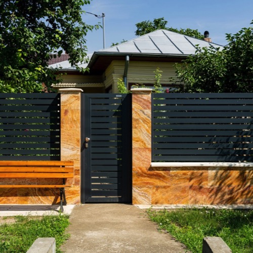 Gard aluminiu - RAL 7016