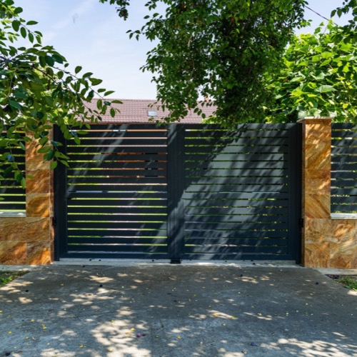 Gard aluminiu - RAL 7016