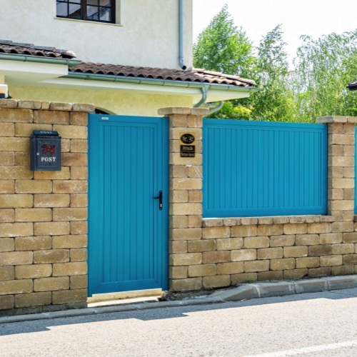 Gard aluminiu - RAL 5021