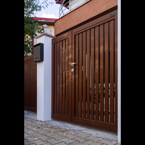 Gard aluminiu - RAL 8011