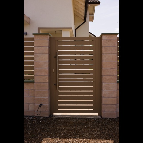 Gard aluminiu - RAL 1019