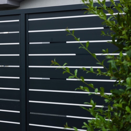 Gard aluminiu - RAL 7016/9016